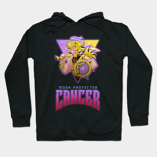 Moon Protector Cancer Hoodie by John Byrne